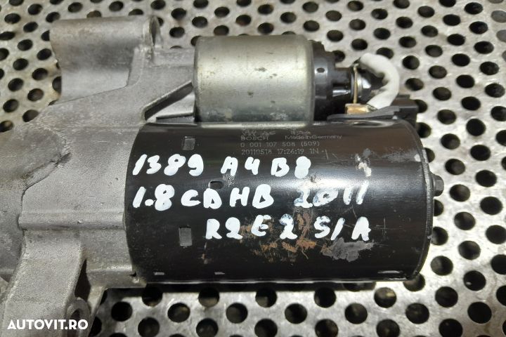 Electromotor 0001107508 0001107508 Audi A4 B8/8K [2007 - 2011] wagon - 4