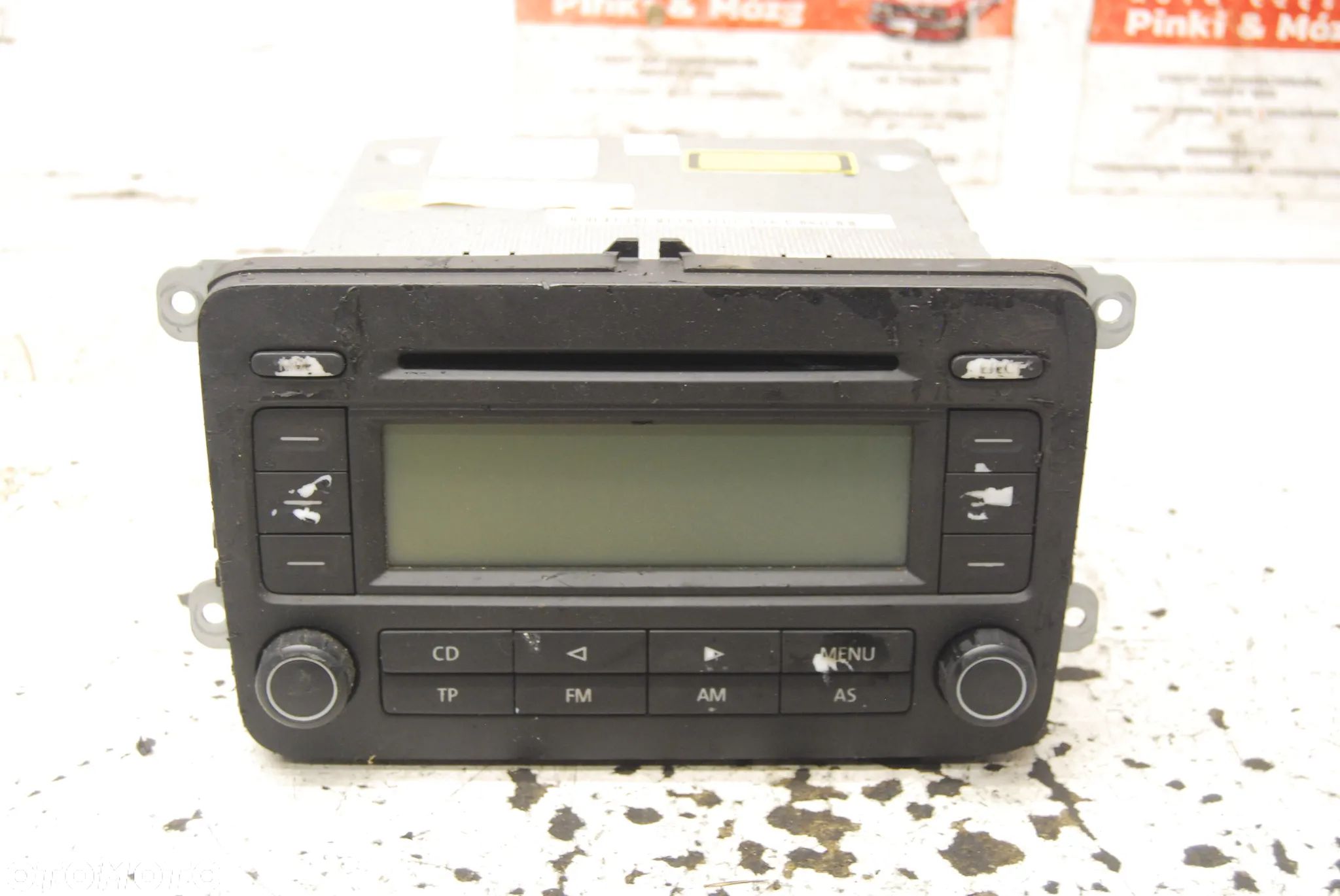 RADIO FABRYCZNE RCD 300 1K0035186L VW TOURAN I CADDY GOLF V - 1