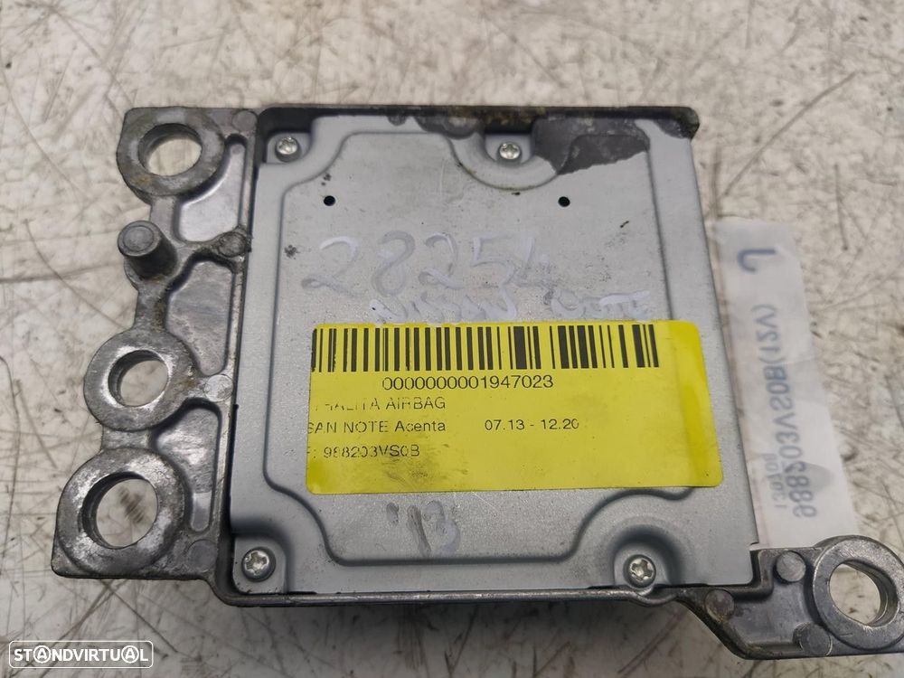 CENTRALINA AIRBAG NISSAN NOTE 2013 - 2