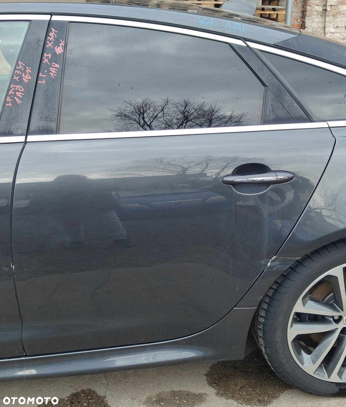 JAGUAR XJ X351 16R DRZWI LEWY TYŁ KOL 1AU - 6