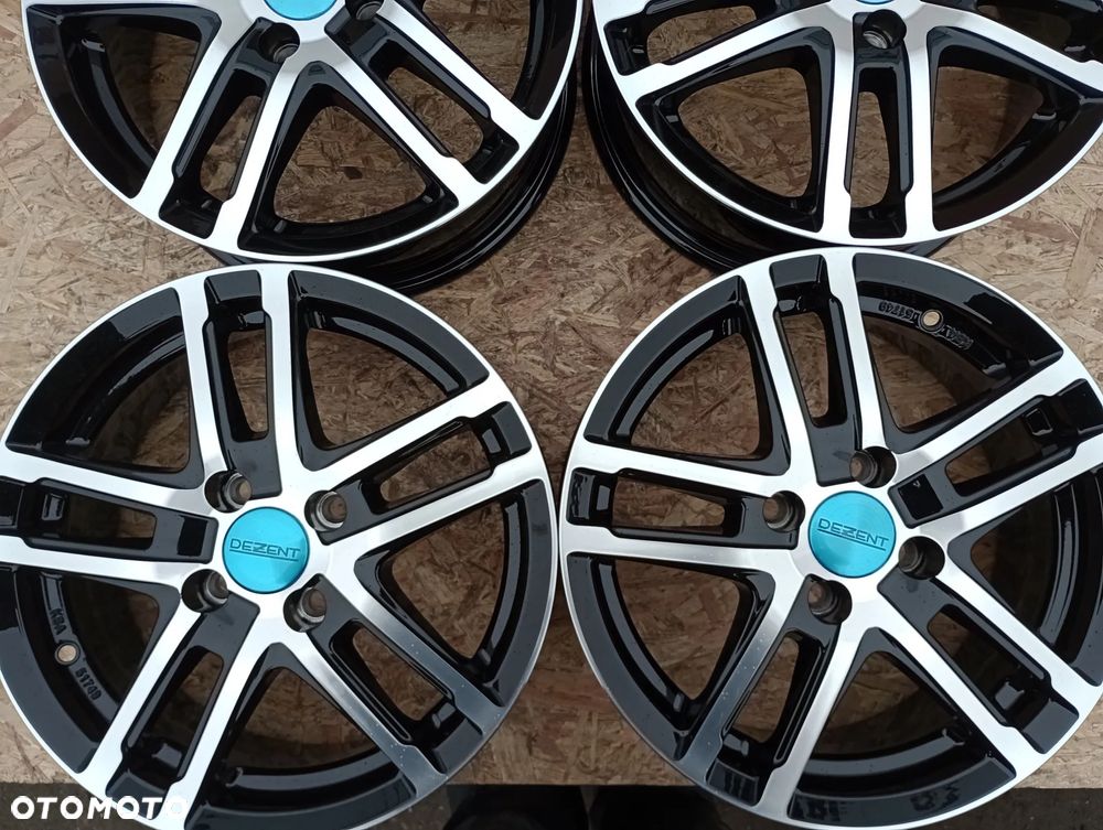 FELGI ALUMINIOWE NOWE DEZENT 4X100 R15 6J ET45 DACIA HYUNDAI KIA MINI OPEL RENAULT SUZUKI TOYOTA - 3