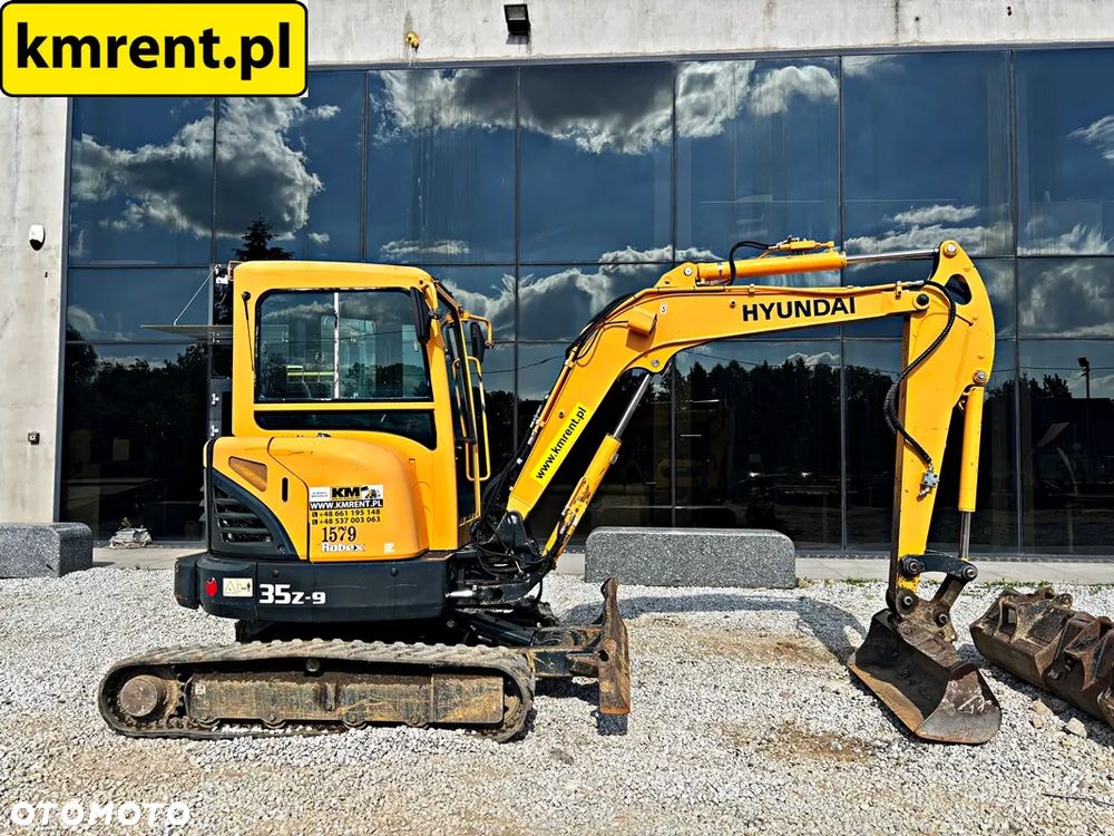 Hyundai ROBEX 35Z-9 MINI-KOPARKA 2015R. MTH: 3994 | JCB 8040 8050, 51, 55, VOLVO ECR 48 KOMATSU PC50, CAT 305, KUBOTA KV - 4
