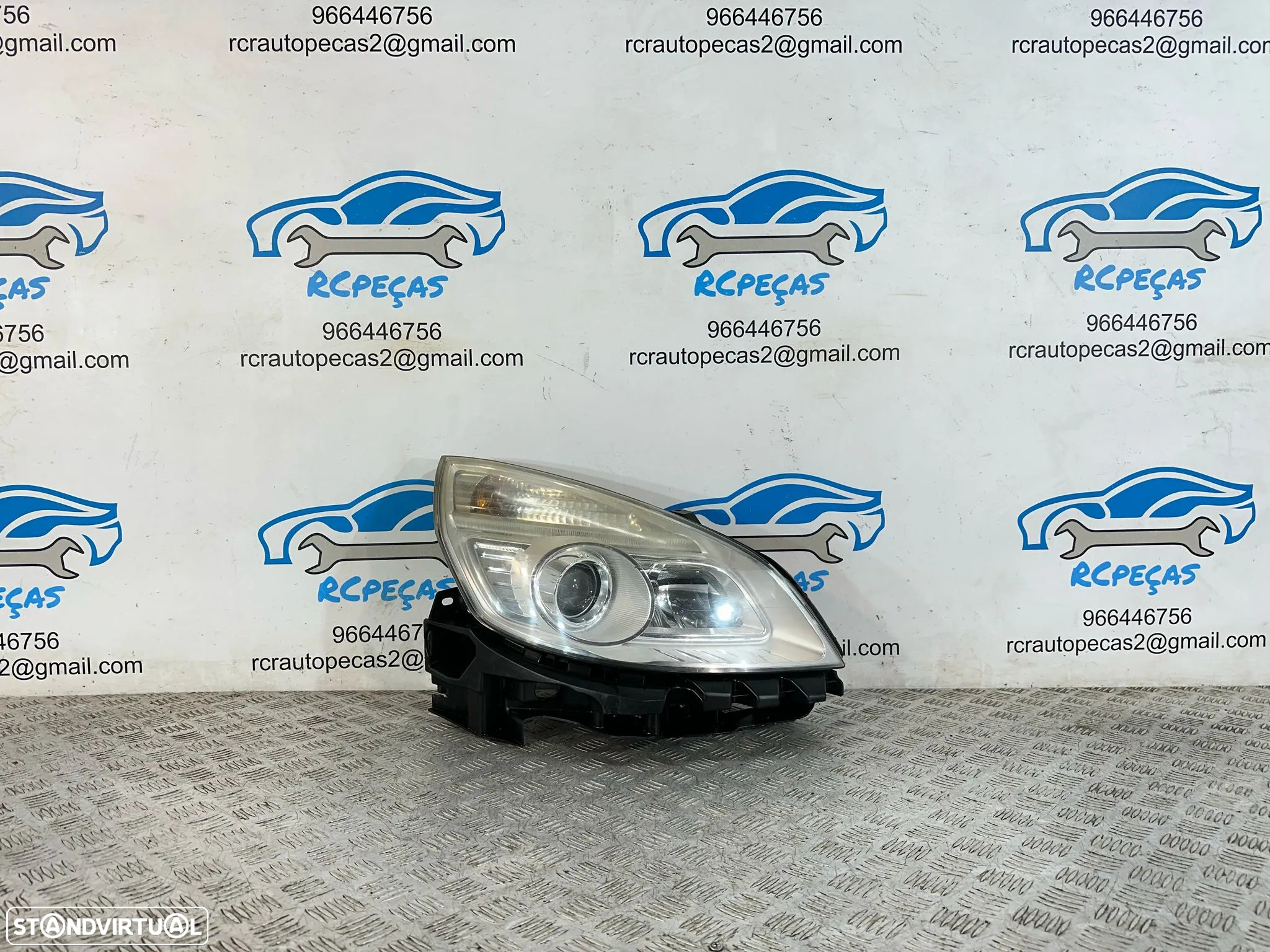 .Farol Otica Frente Frontal Direita Original Renault Scenic 2 Grand Scenic 2003 - 2009 - 2