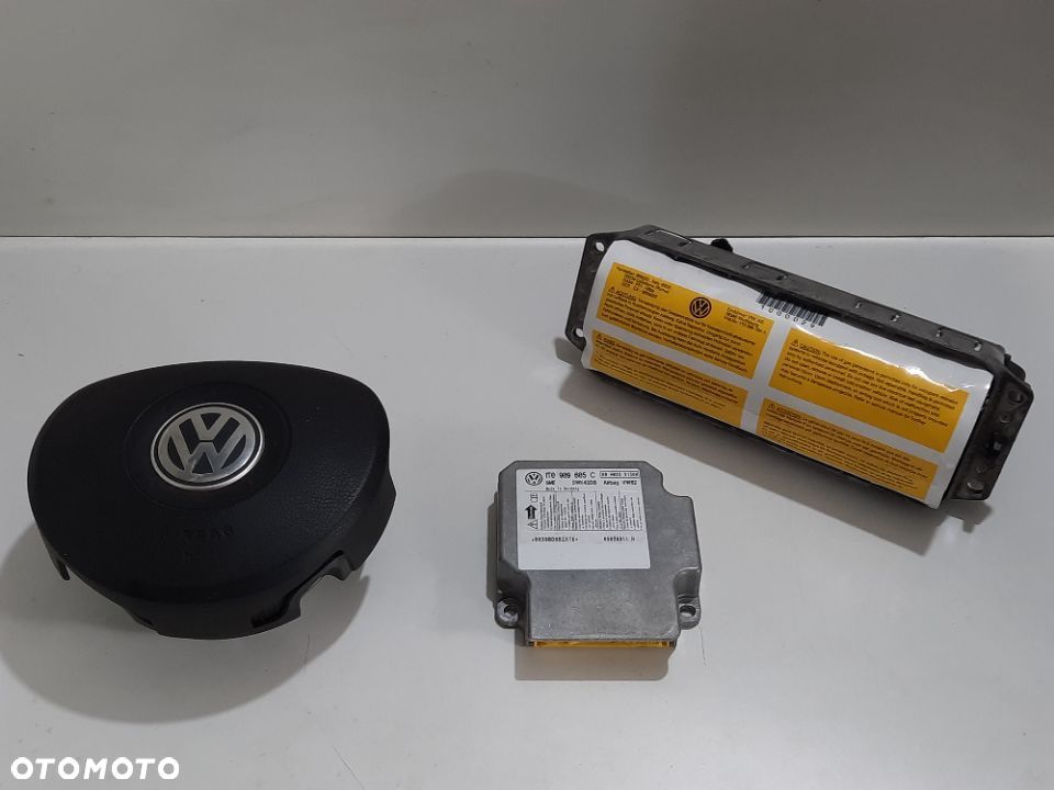 PODUSZKA POWIETRZNA AIRBAG SENSOR VW TOURAN 03-06 SLASK WYSYLKA VAT - 1