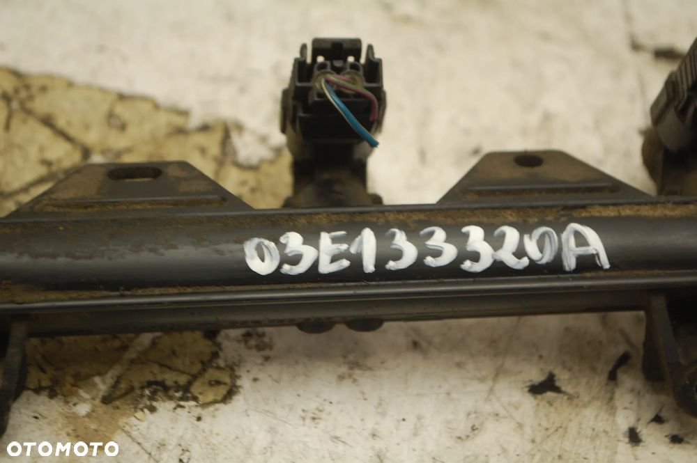LISTWA WTRYSKOWA + WTRYSKI 03E133320E SKODA FABIA II 1.2 12V VW SKODA SEAT - 5