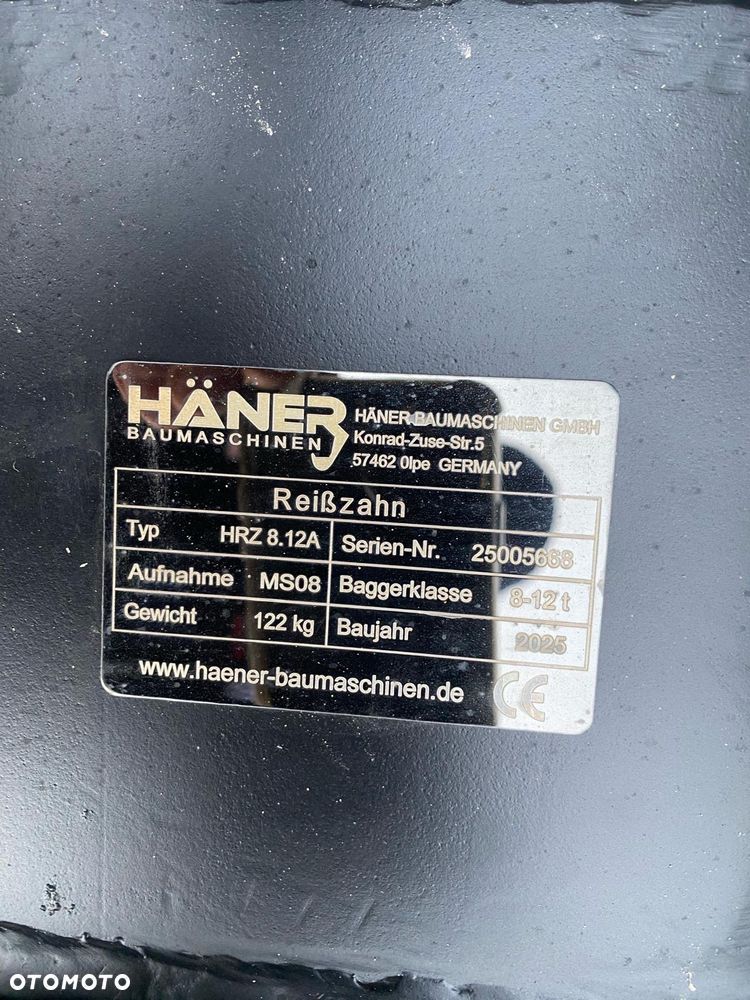 NOWE zęby zrywające HAENER / ripper do koparki – MS01 / MS03 / MS08 / PIN Ø25 Ø30 Ø40 Ø45 Ø50 - 4