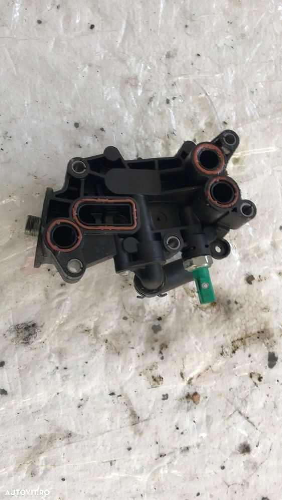 Termoflot cu suport carcasa filtru ulei 1.4 TDI CUS audi, ibiza toledo fabia 3 polo 6r 03l117021c, 04b115389B - 3