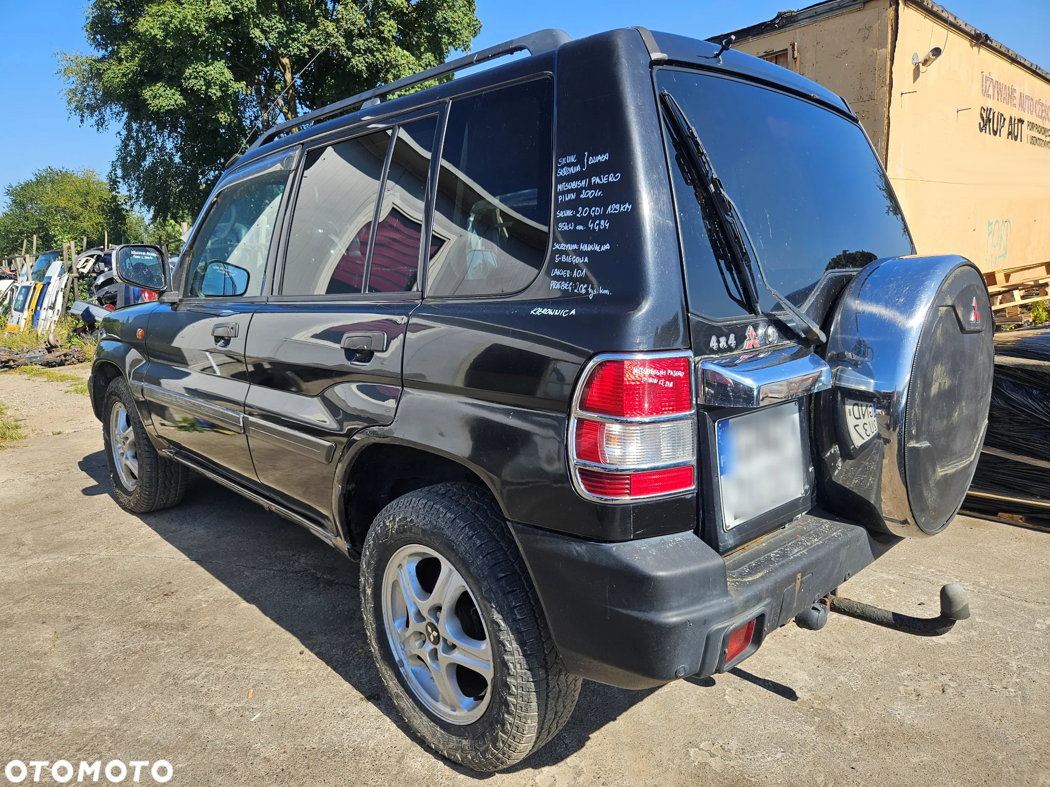 SILNIK 2.0 GDI 129KM 95kW SŁUPEK 4G94 MITSUBISHI PAJERO PININ I - 12