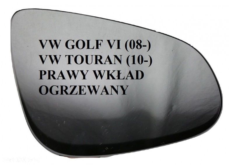 AUDI A3 8P0, A4 B6, B7, A6 4FO, A6 C7 10- A4 B5 99- WKŁAD LUSTERKA ORYGINAŁ - PRAWY, LEWY I INNE - 2