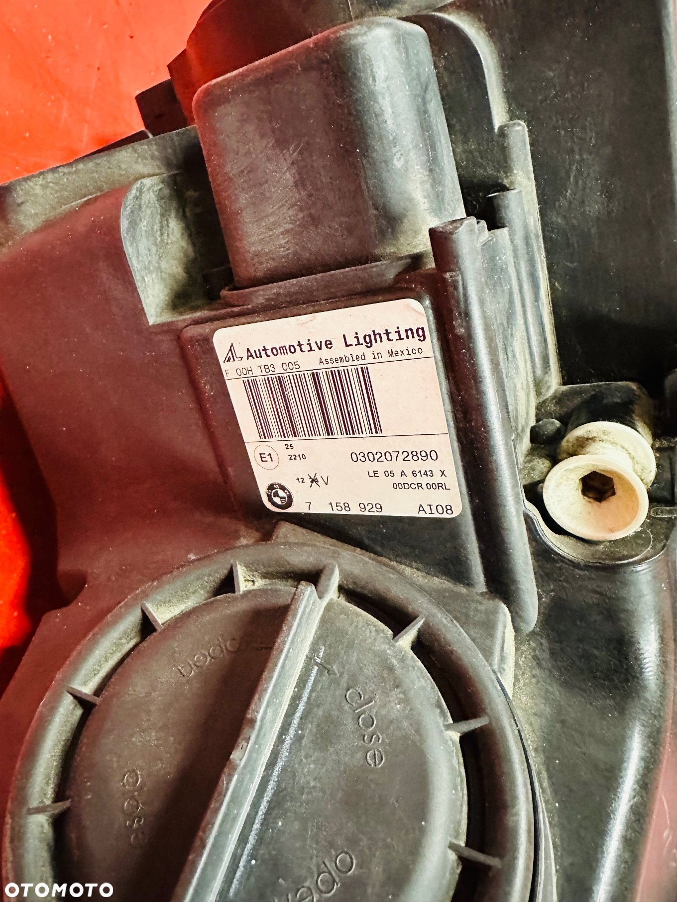 LAMPA LEWA BMW X5 E70 DYNAMIC BI XENON SKRĘTNA BDB EU 7158929 - 7