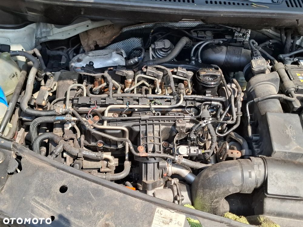 SILNIK 1.6TDI CAYD VW SEAT SKODA AUDI DO ODPALENIA NA AUCIE KOMPLETNY SLASK WYSYLKA 30DNI GWARANCJI - 1