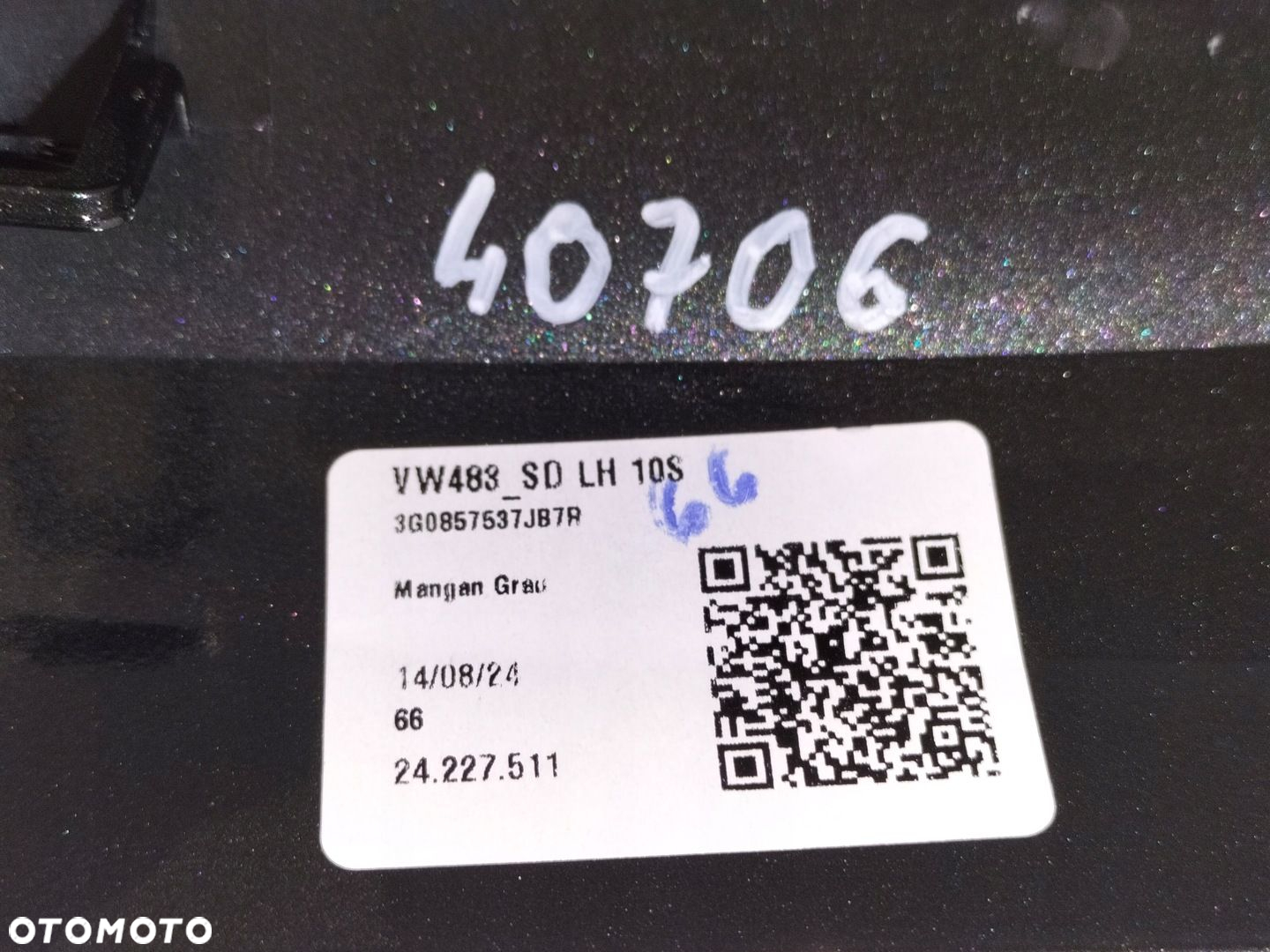 Obudowa nakładka lusterka lewa VW PASSAT B8 14- - 6