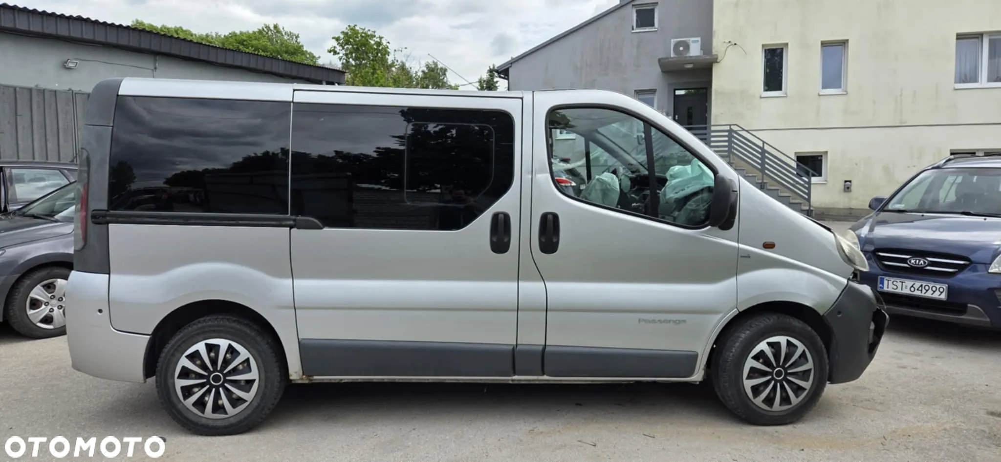 RENAULT TRAFIC II VIVARO błotnik lewy tył - 5