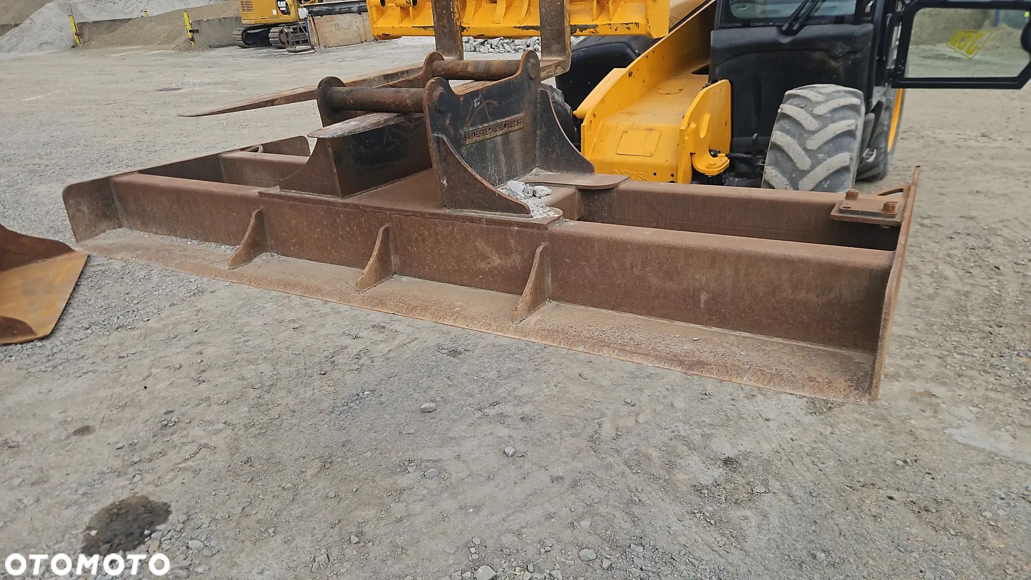 Belka równająca do koparki złącze S60 2,5m planistyczna koparka 2m 200cm 250cm. - 1