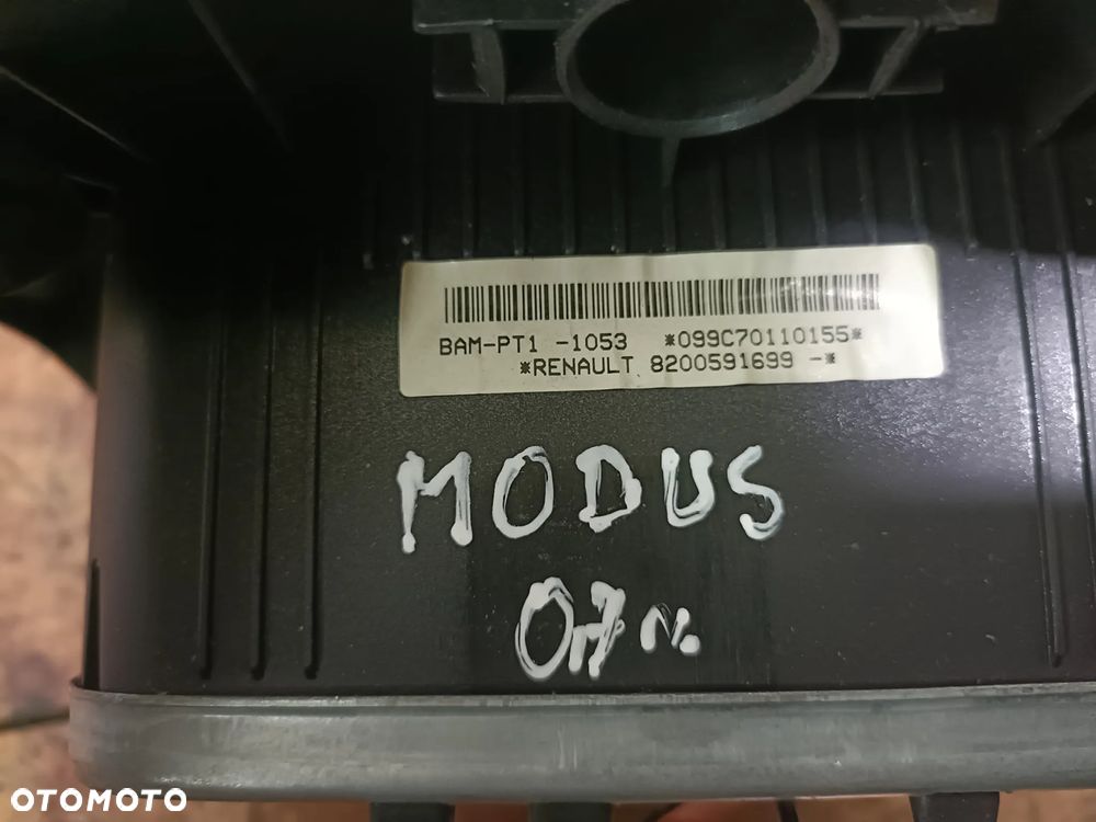 RENAULT MODUS 04-12 2007 r. poduszka AIRBAG kierowcy 8200591699 * - 3
