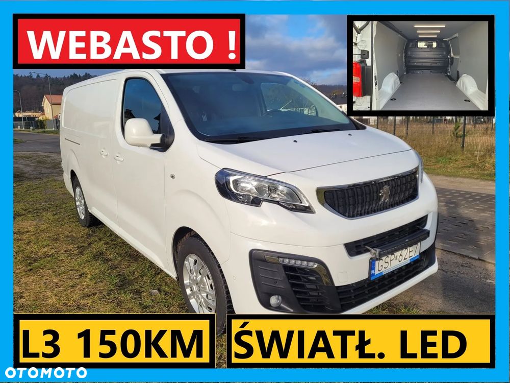 Peugeot Expert L3 Webasto, Hak 2.5T Kamera 360 - 1