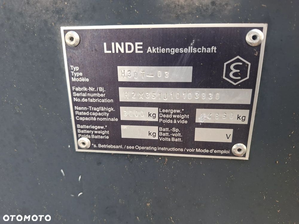 Linde H30t-03 - 9