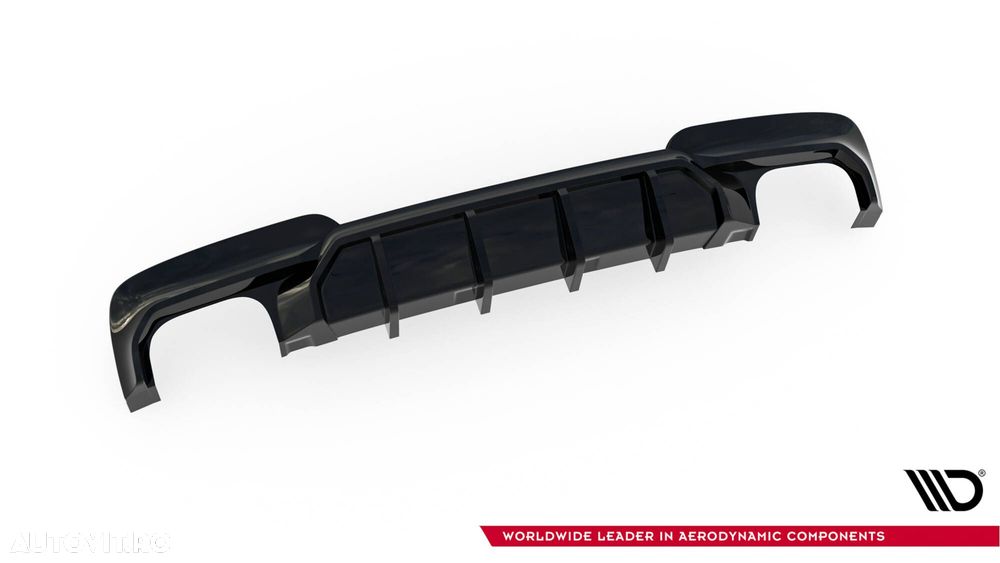 Difuzor Bara Spate compatibil cu BMW Seria 5 F10 F11 M-Pack Maxton Design - 4