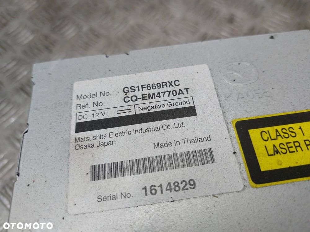 RADIO ODTWARZACZ  MAZDA 6 II GS1F669RXC - 3