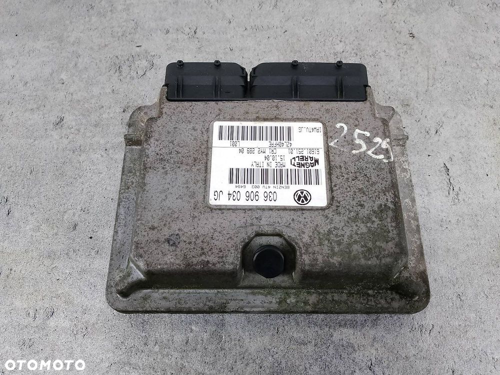 KOMPUTER, STEROWNIK SEAT IBIZA III 036906034JG 61601.251.01 1.4 16V - 1