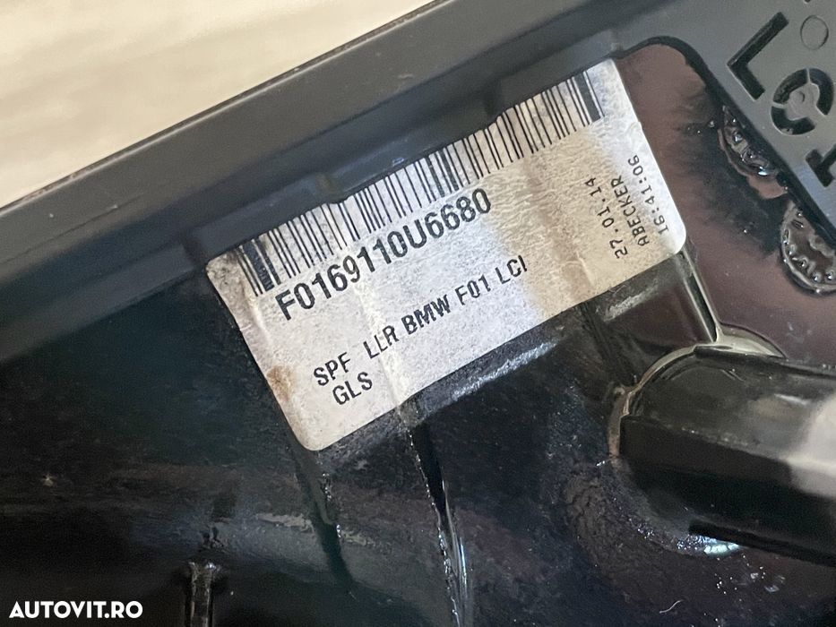 Oglinda oglinzi bmw seria 7 F01 sau F02 Lci Facelift cameră 360• stânga sau dreapta rabatabile electric cu memorie compatibile cu modelele 730d 740xd 750m 740i - 3