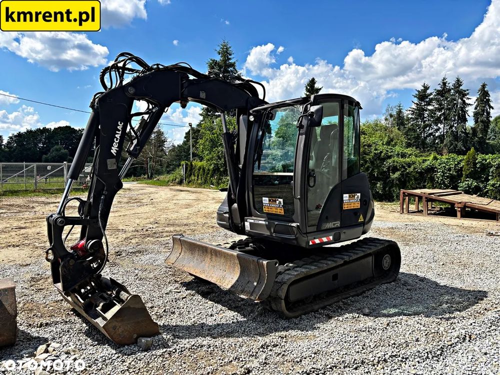 Mecalac 6 MCR MINI-KOPARKA 2022R. MTH:3855 | 8 MCR JCB 8055 8050 55 Z 51 Z VOLVO ECR 48 CAT 305 KUBOTA KV YANMAR VIO KOMATSU PC50 - 16