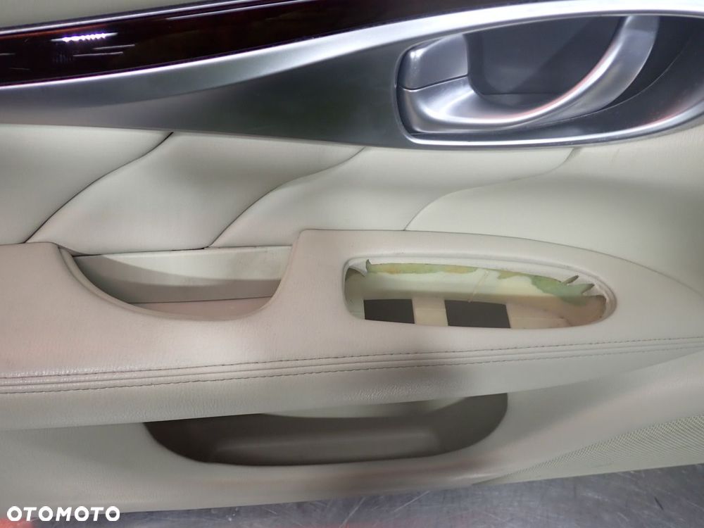 FOTELE KOMPLET BOCZKI INFINITI M37X JASNA SKÓRA - 6