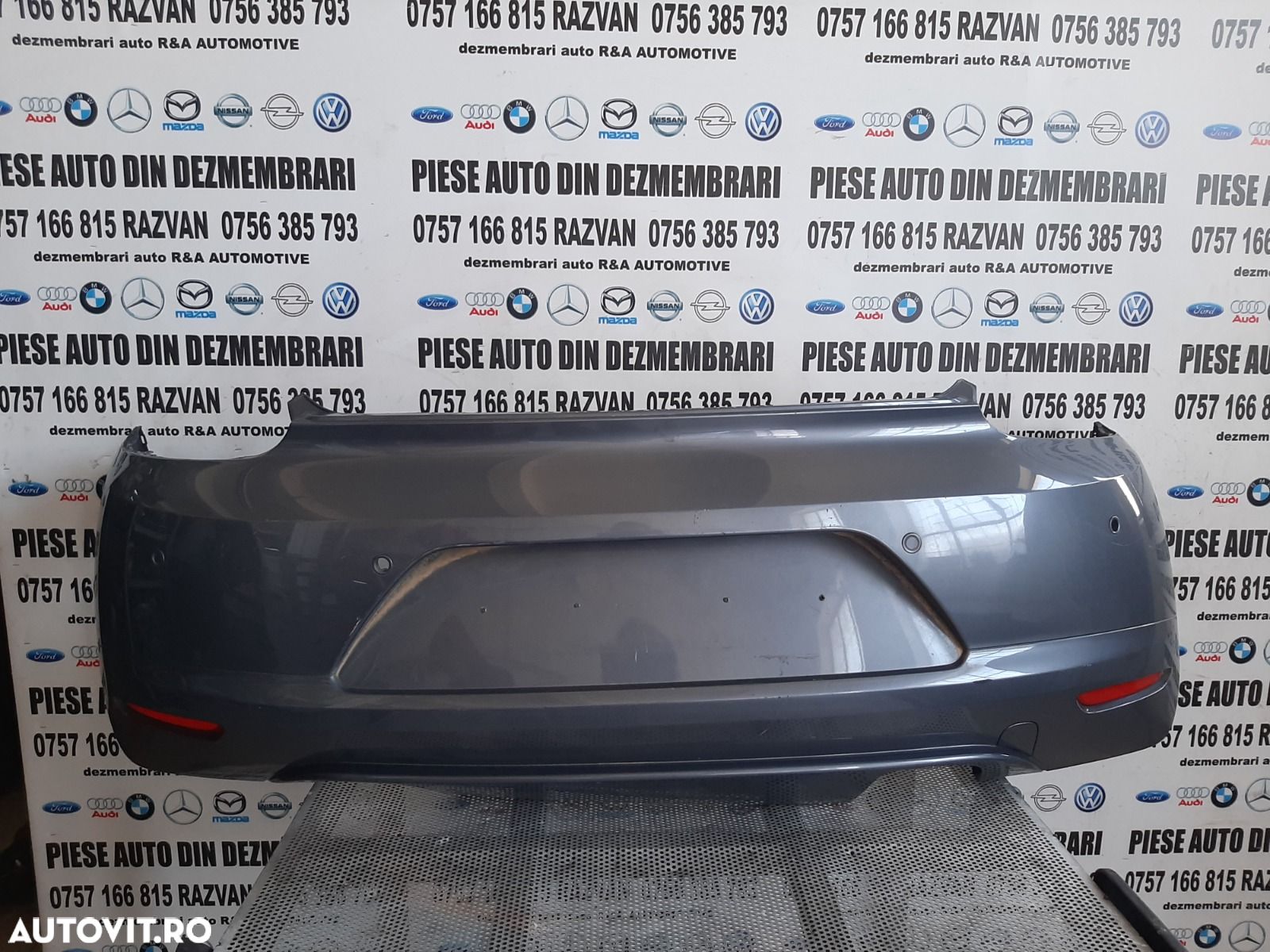 Bara Spate Vw Scirocco An 2008-2009-2010-2011-2012-2013-2014 Originala Model Cu Senzori Parcare - 1