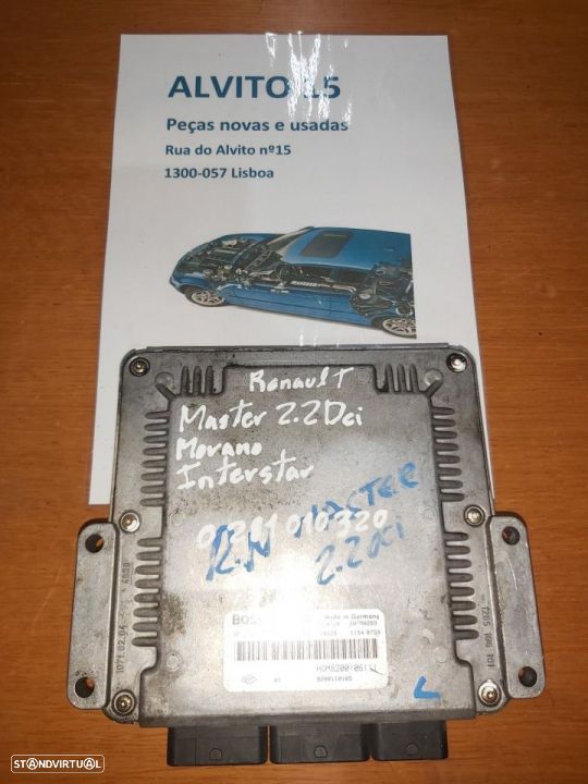 Centralina Renault Master Opel Movano Nissan Interstar 2.2Dci  Ref: 0 281 010 320  0281010320 - 1