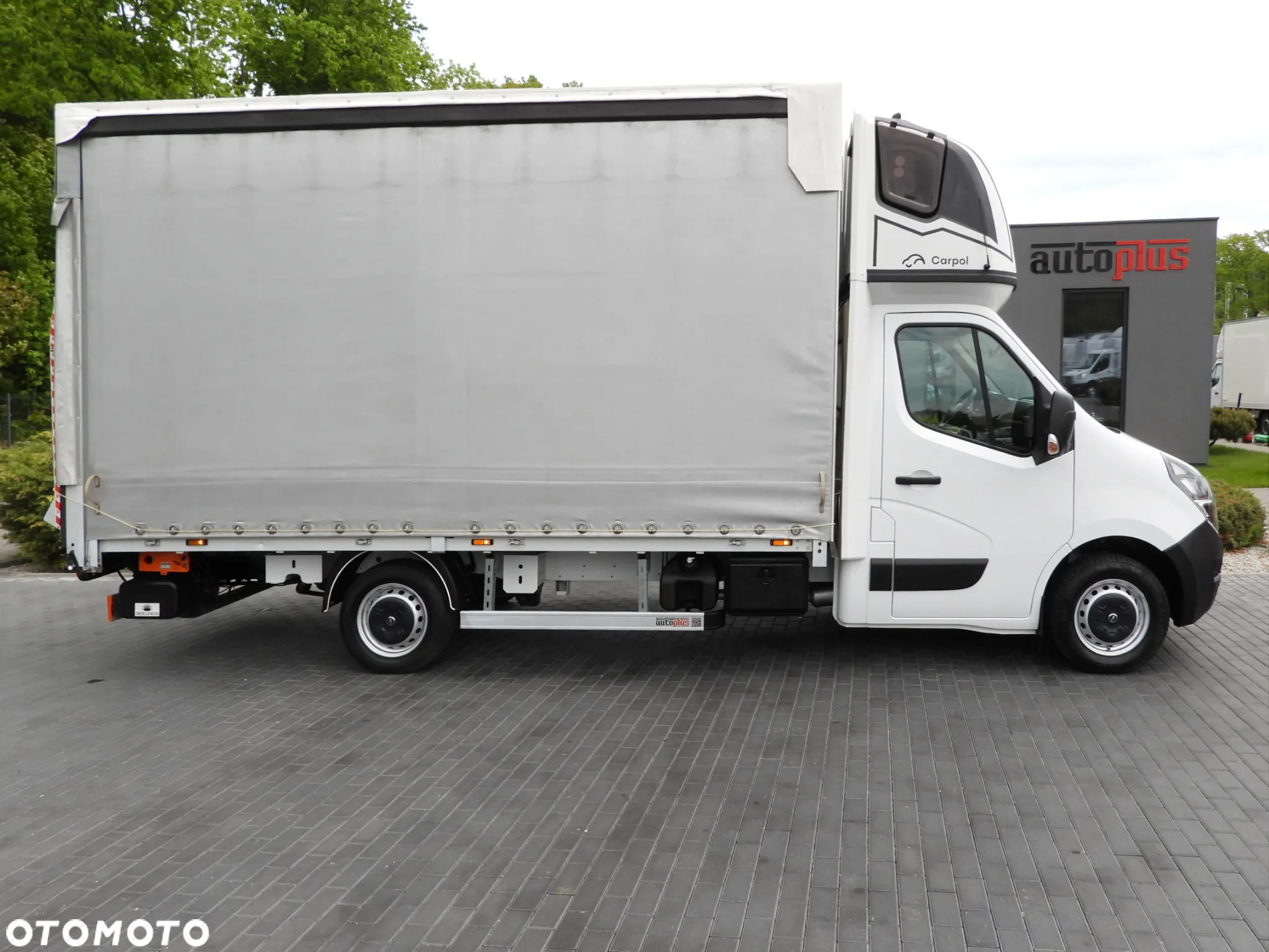 Opel MOVANO  PLANDEKA WINDA 9 PALET WEBASTO TEMPOMAT LEDY PNEUMATYKA KLIMATYZACJA 165KM [ 218790 ] - 8