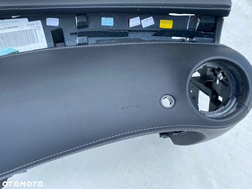 MERCEDES S W217 W222 DASHBOARD DESKA KONSOLA KOKPIT PULPIT PÓŁKA PARAPET PODUSZKI AIRBAG PASY PAS KURTYNA CURTAIN SEAT BELT Raz2 - 9