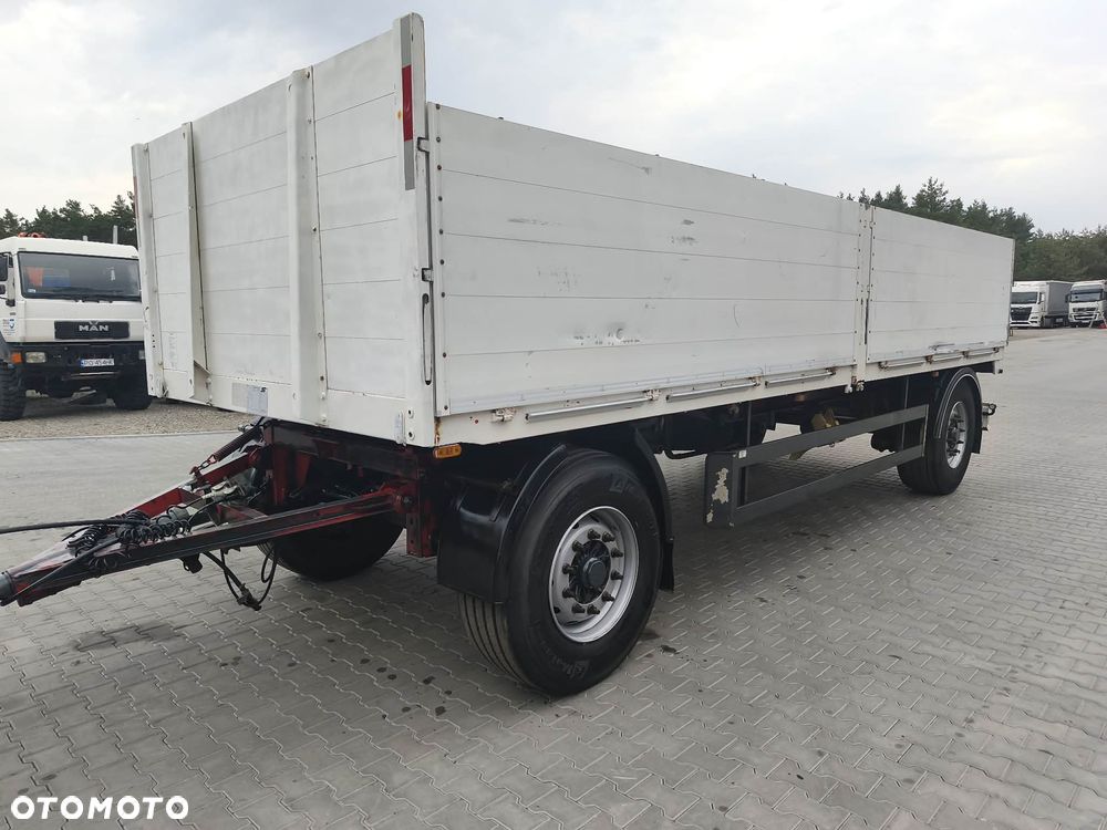 Schwarzmuller budowlana 2008 rok rolnicza 18 DMC osie BPW ładownosc 14,4t do bel słomy - 22