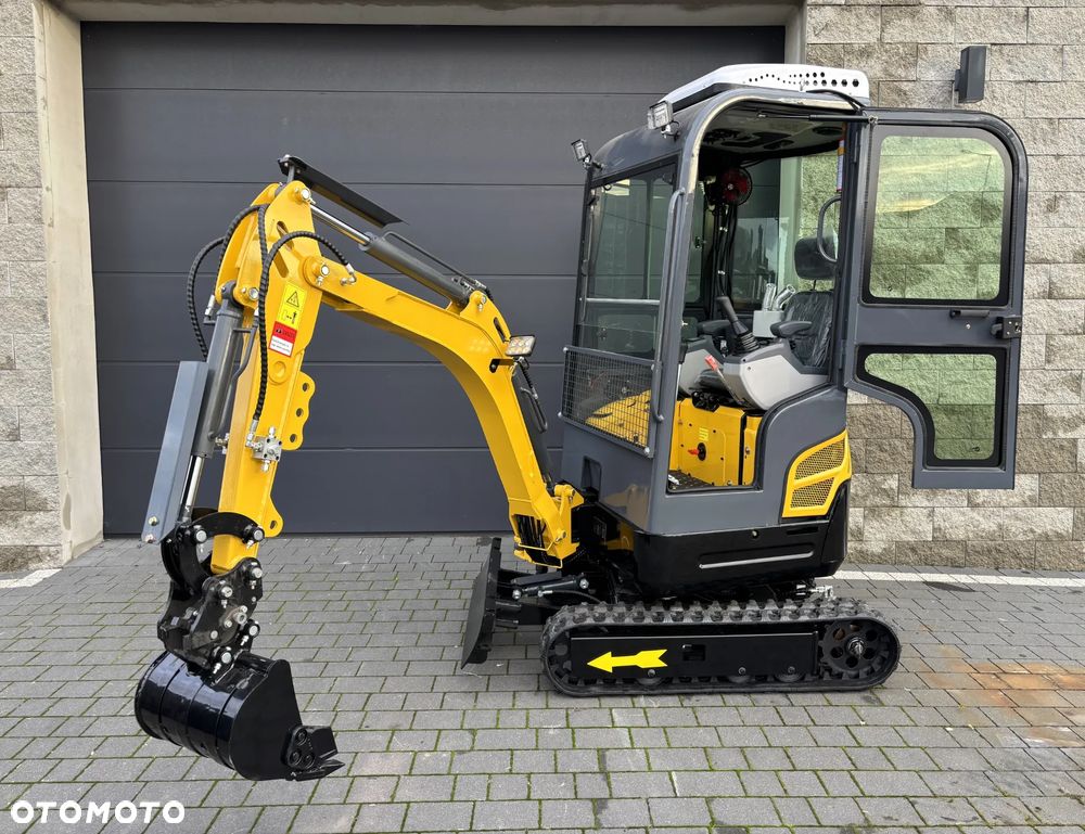 Inny Minikoparka 1.5T | Silnik Kubota | Nowa | Łyżka skarpowa | Ramię skrętne | Klimatyzacja | - 16