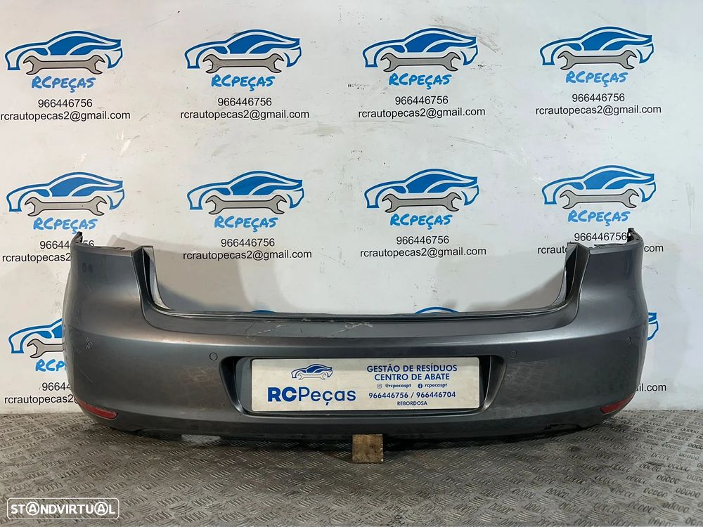 .Parachoques Traseiro VW Volkswagen Golf 6 5 Portas Original 5k6807421 2008 a 2013 - 3