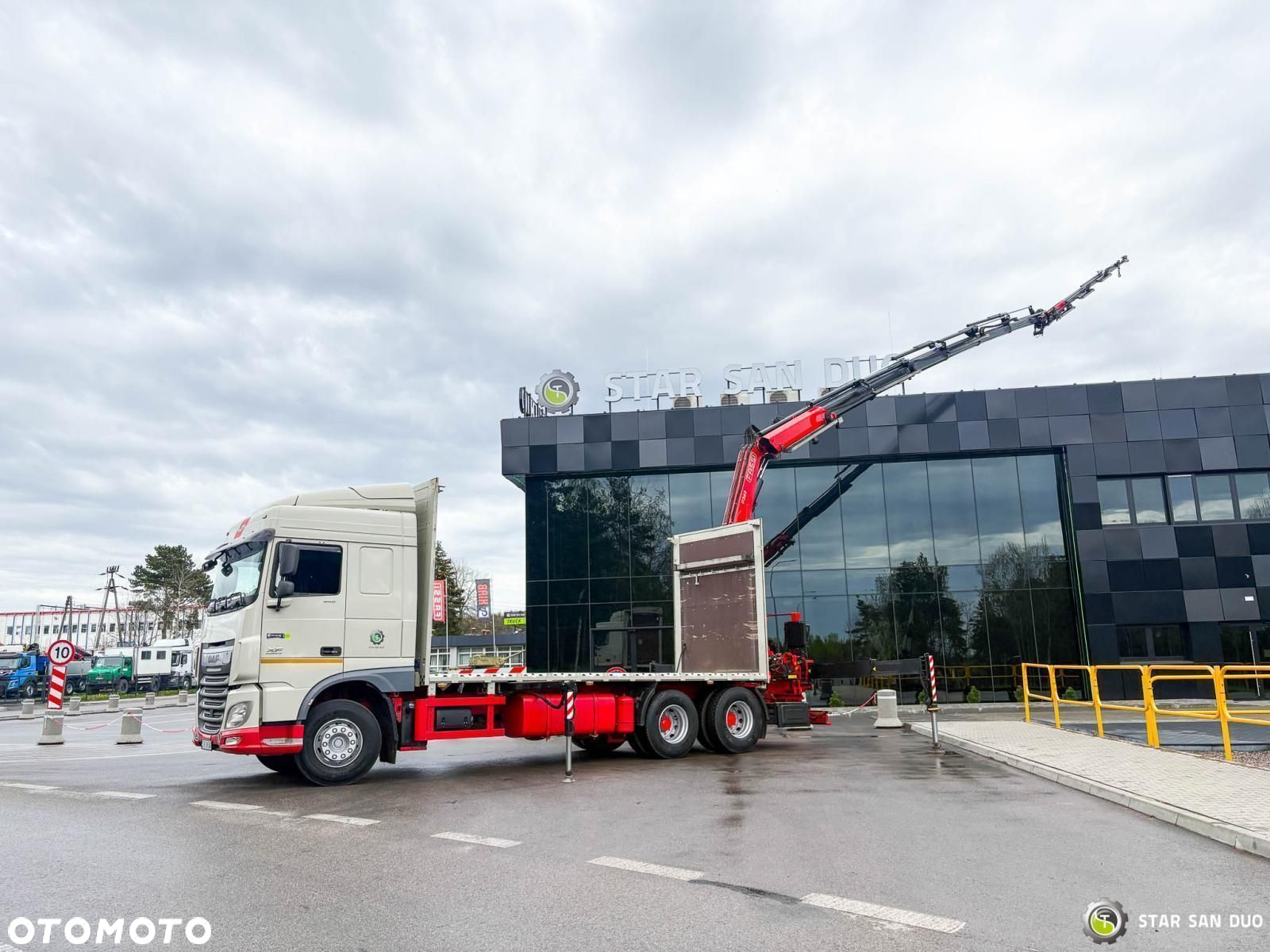 DAF XF 440 6x2 Fassi F365 FLY JIB HDS Żuraw Crane Kran Chwytak do Palet - 3