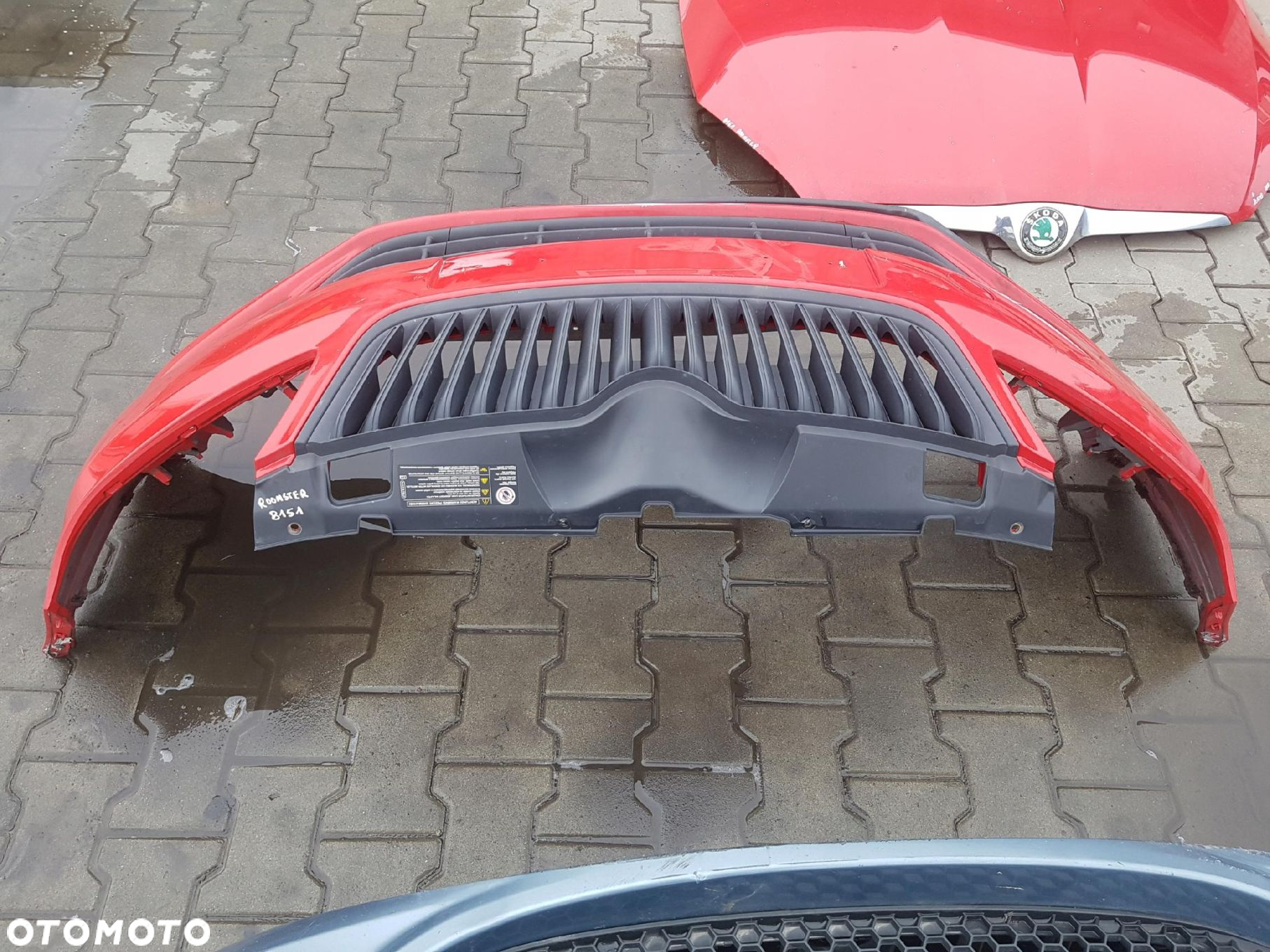 SKODA ROOMSTER LIFT 10-15r ZDERZAK PRZÓD 8151 - 8