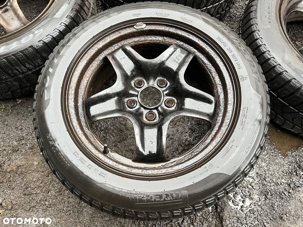 OPEL 5x120 R17 FELGI STRUKTURALNE KOŁA 17 7J ET41 ORYGINALNE 2170103 OPONY ZIMOWE PIRELLI WINTER SOTTOZERO 3 225/55R17 - 3