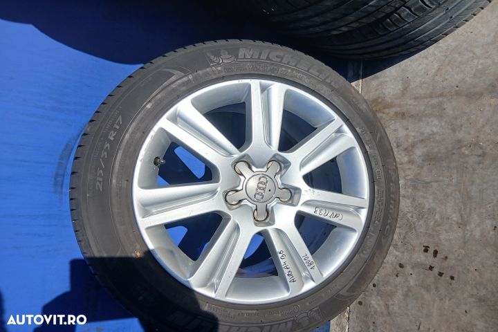 Jante aliaj cu anvelope 17 - set 8K0601025B 215/55 R17 7JX17H2 ET45 8 - 4