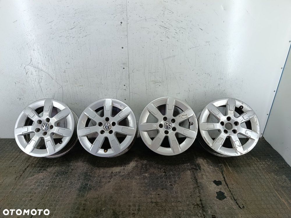FELGI ALUMINIOWE KOMPLET 15 VW POLO V 6R 5,5JX15H2ET38 - 2