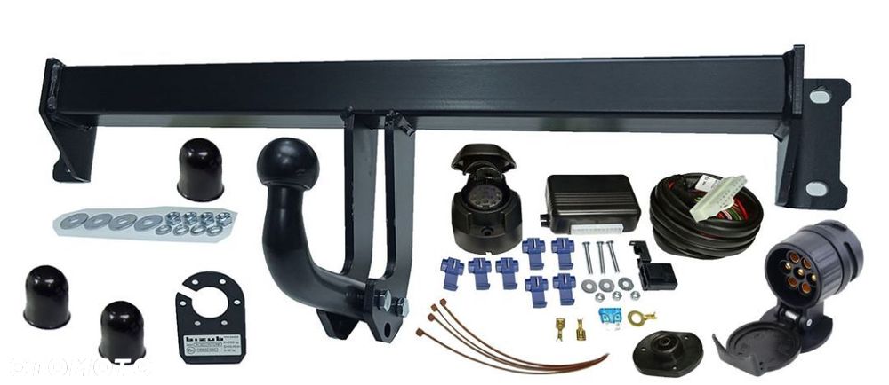 BMW X3 E83 + LCI + FACELIFT + FL 2004-10 HAK HOLOWNICZY + MODUŁ 13PIN +WIĄZKA + ADAPTER 13/7 - 1