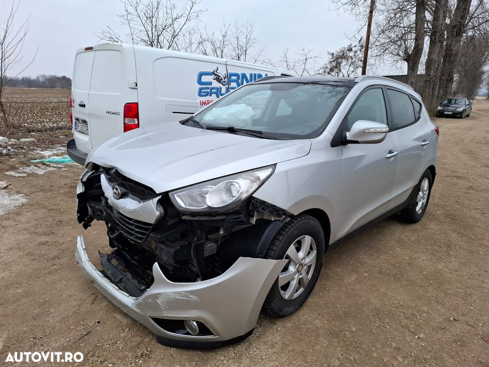 Motoras macara geam stanga spate 402354b Hyundai ix35 1 [2009 - 2013] - 7