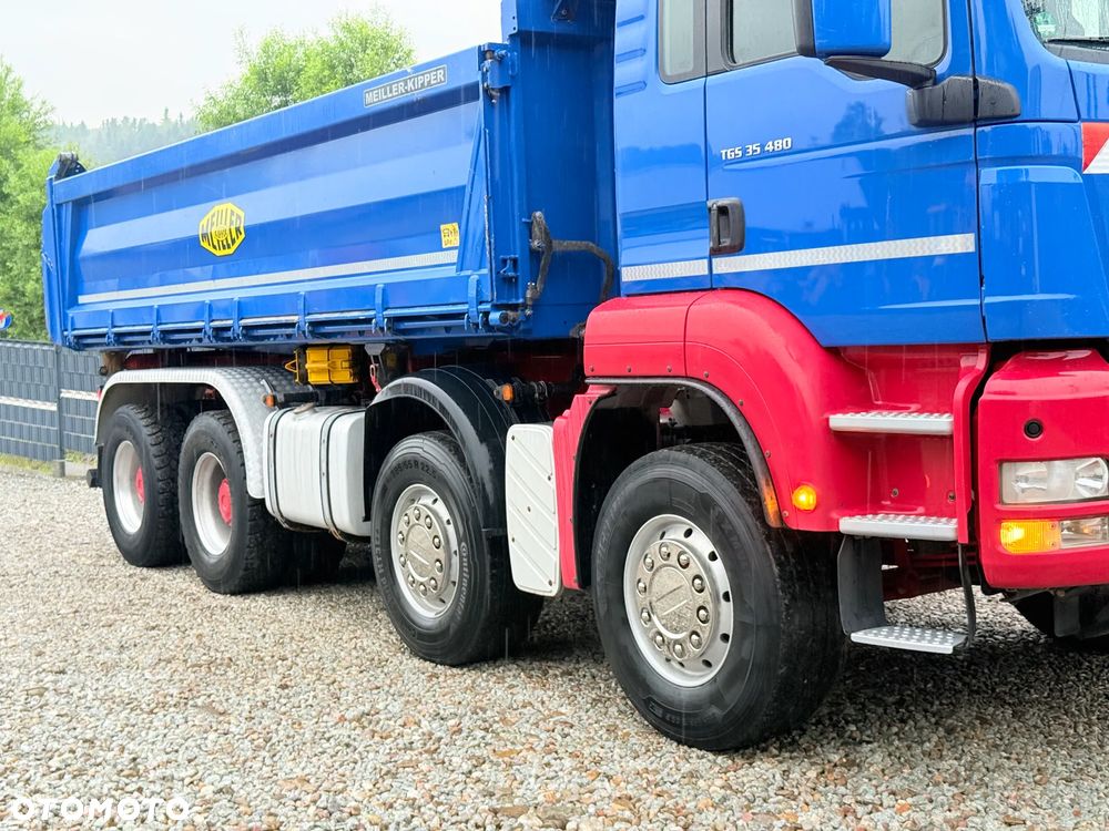 MAN * Kiper Bordmatic * MAN 35.480 TGS * Wywrotka * Napęd 8x4 * Sprowadzony * Euro 5 * - 33