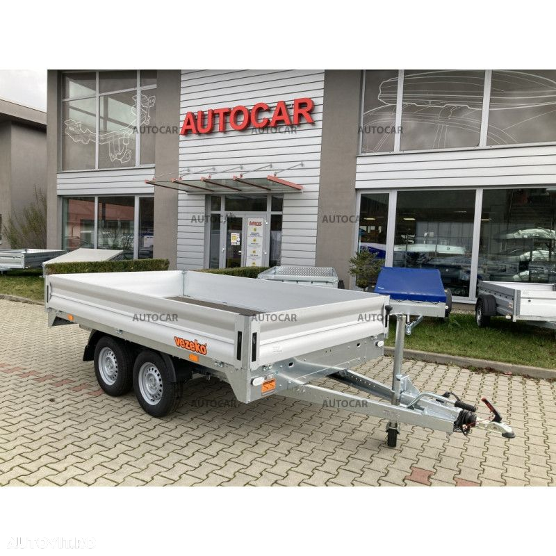 Vezeko Remorca cu dublu ax si sistem de franare Cargo Light D27.36 - 2