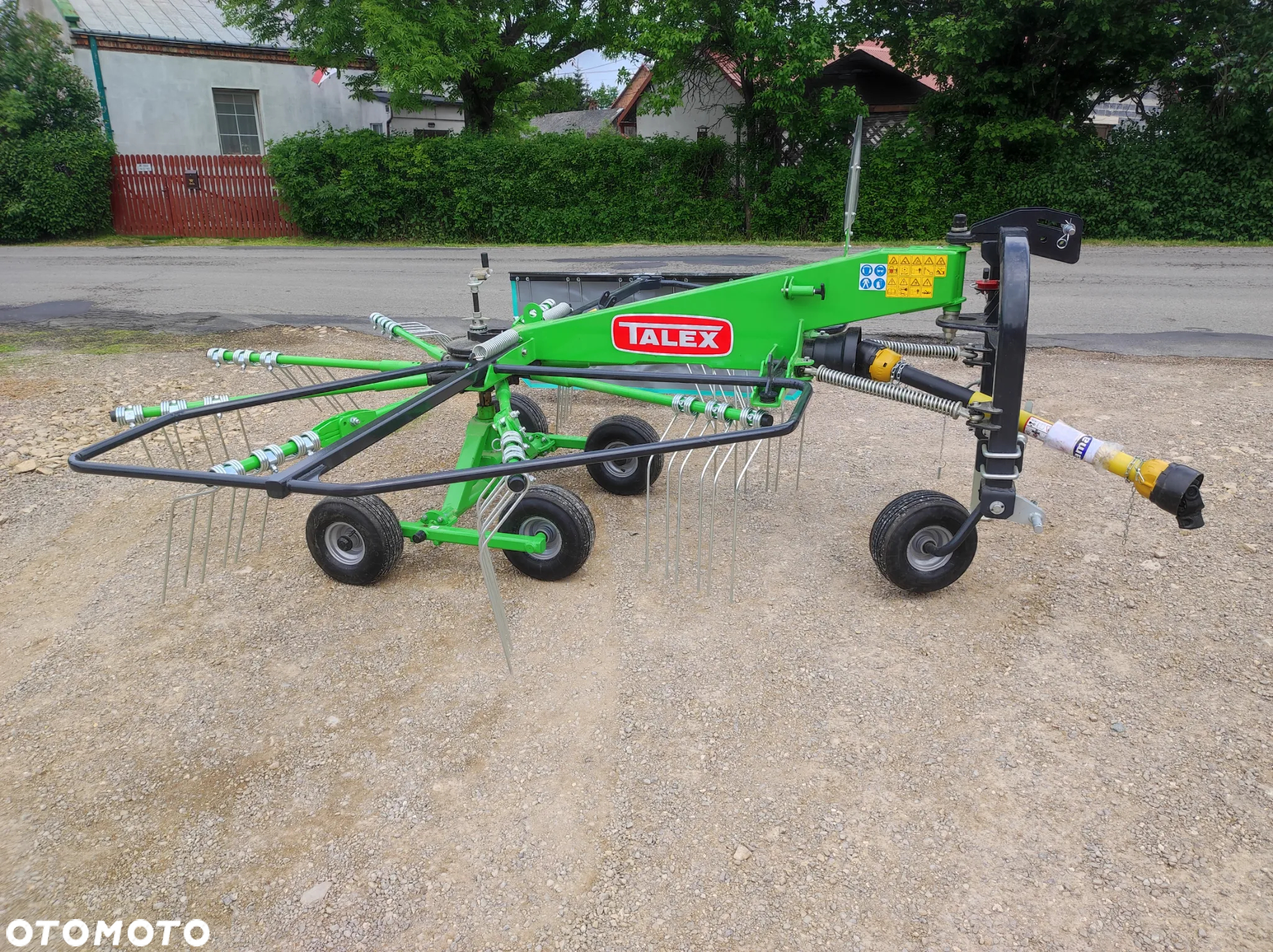 ZGRABIARKA KARUZELOWA/ karuzela do siana/ tandem/ wałek WOM ze sprzęgłem/ 3,6m TALEX/ SPIDER 360 promocja/ transport gratis/fartuch / - 5