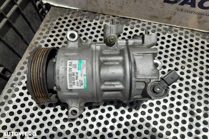 Compresor AC 5N0820803 5N0820803 Volkswagen VW Golf 6 [2008 - 2015] H - 3