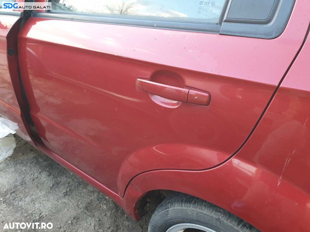 Usa Usi Portiera Portiere Stanga Spate Dezechipata Chevrolet Aveo Kalos T250 2003 - 2011 [C6859] - 8