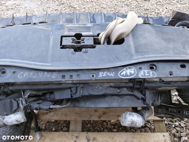 porsche cayenne i 1 7l5 lift gts 4.8 b pas przedni chłodnice wentylator belka - 5