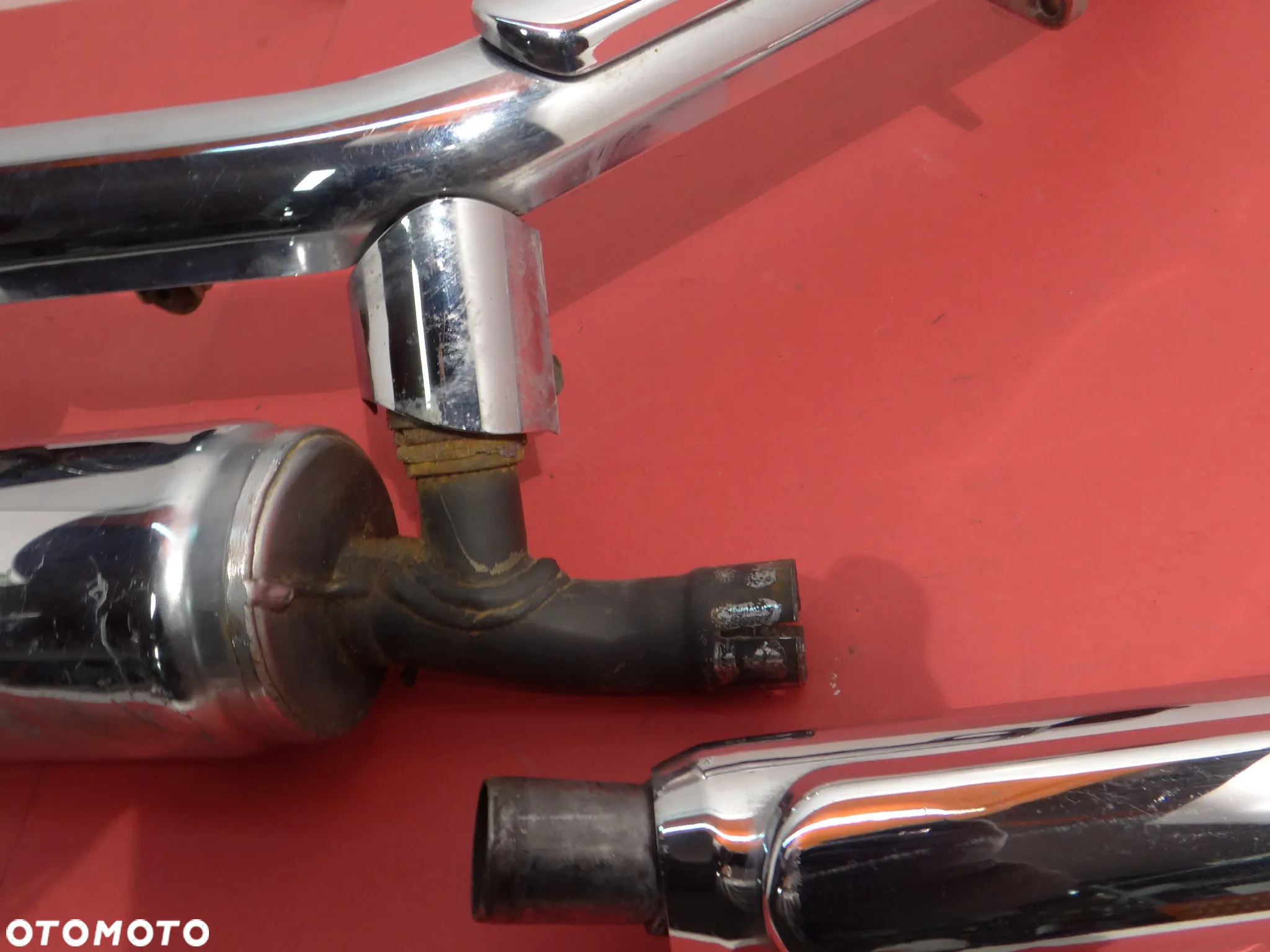 S036  SUZUKI VL 800 TŁUMIK WYDECH KOLEKTOE SANKEI 2381 SUZ5VL0800 41F - 10