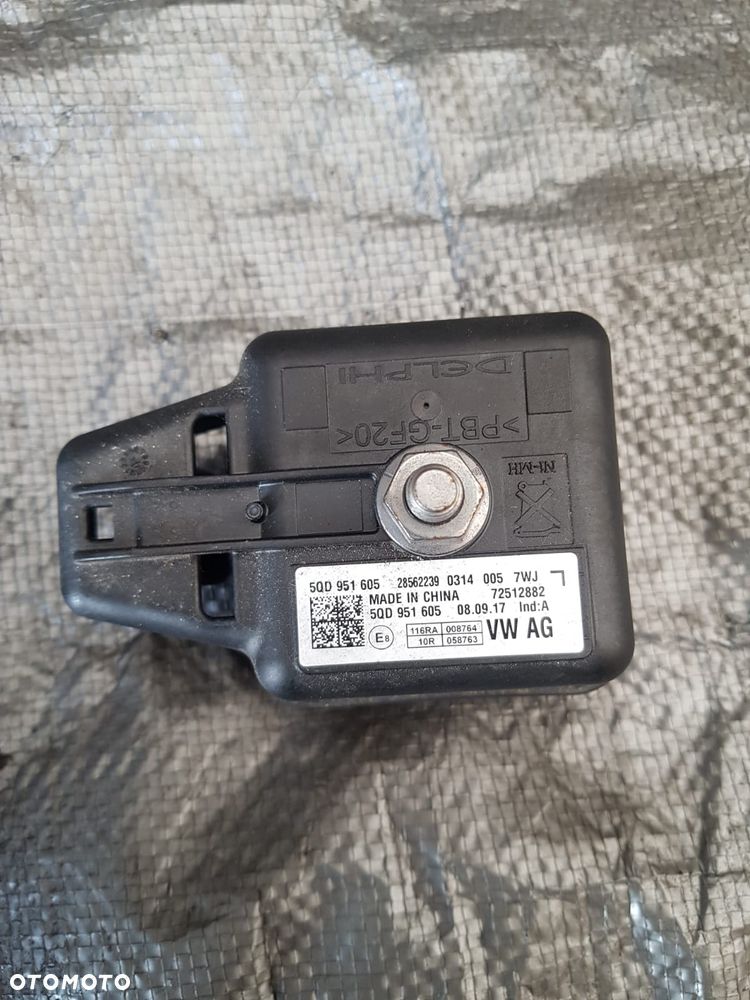 VW SKODA AUDI 5QD951605 SYRENA MODUŁ ALARMU - 1