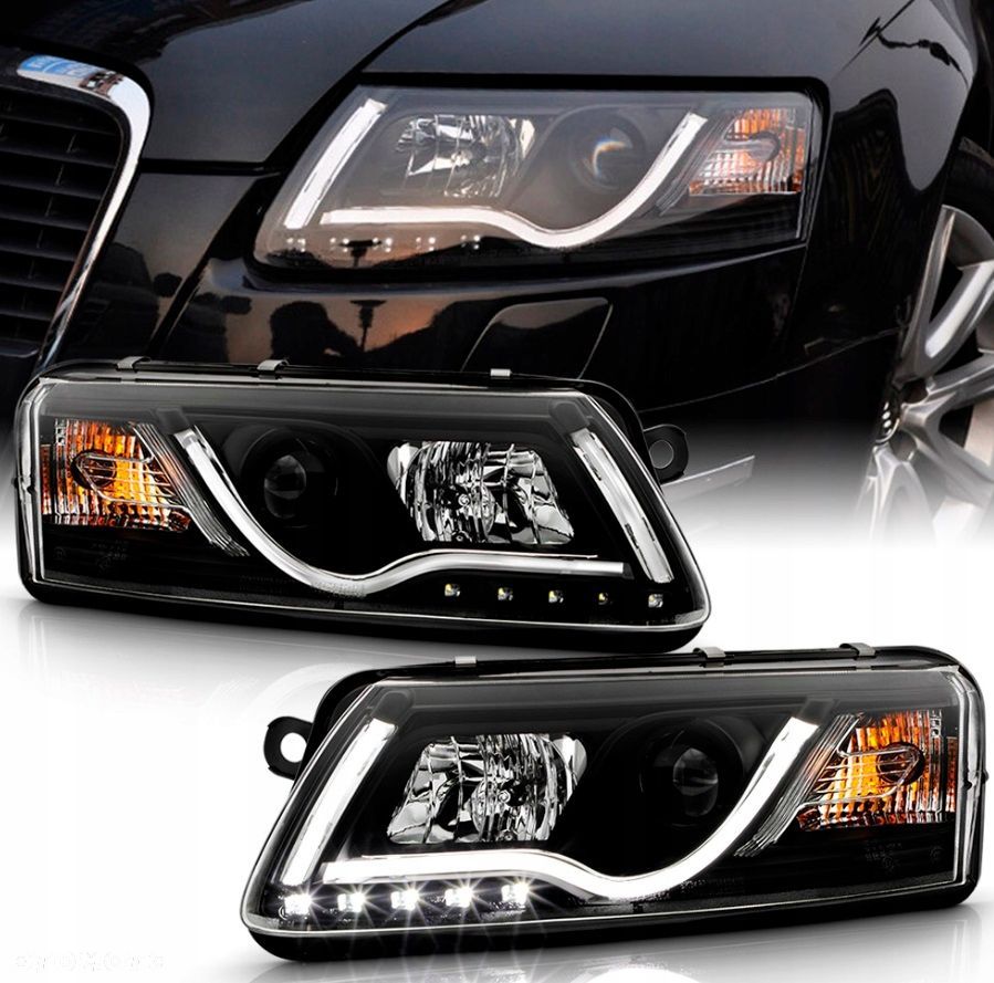 Reflektor Lampa Day line light LED Tube Neon Tuning Audi a6 C6 4f 2004-2008 - 5